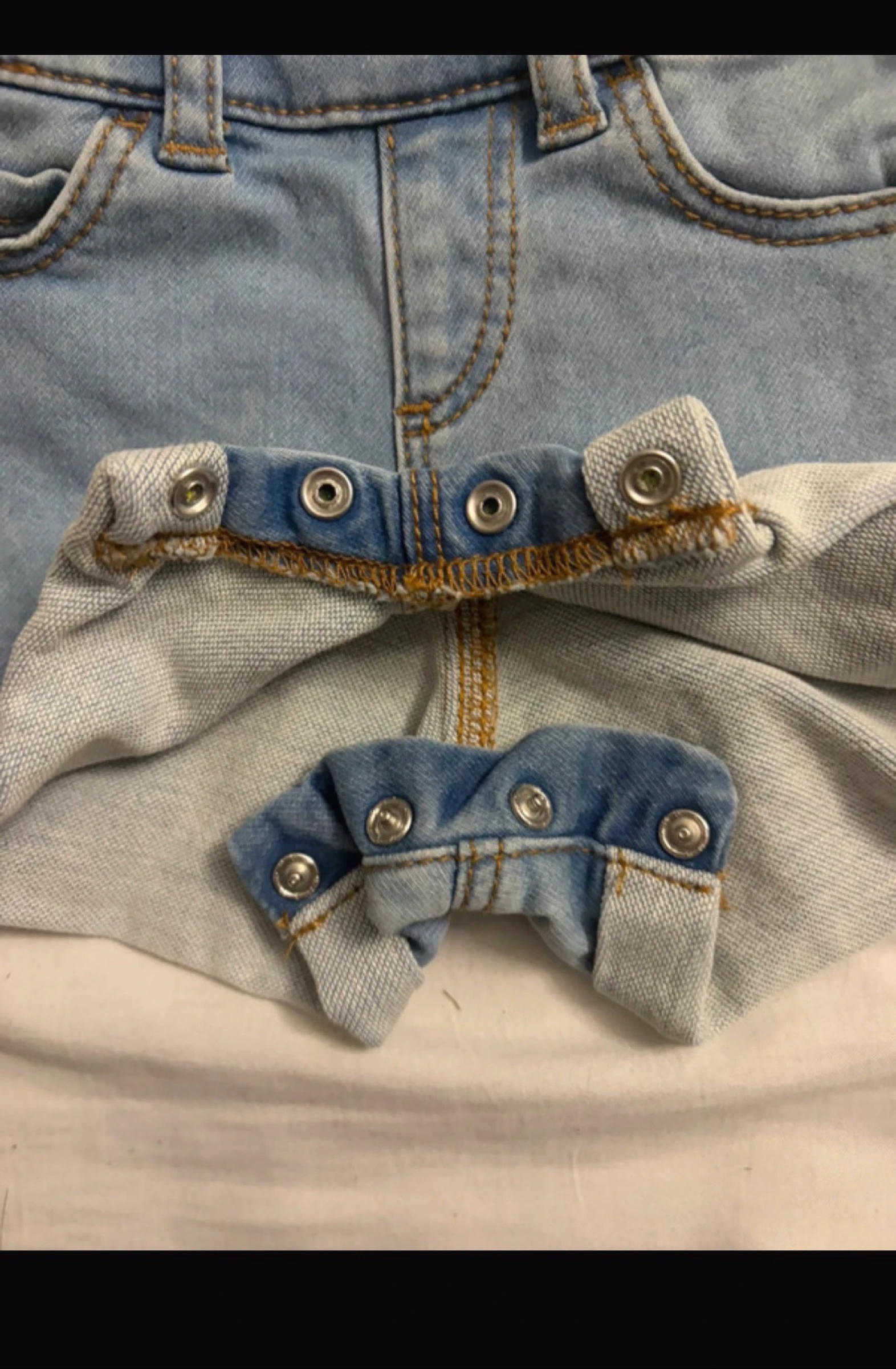 Korte jeansoverall voor babymeisjes Primark - 0/3 maanden – photo 2
